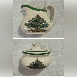SPODE Creamer and Sugar Bowl Set